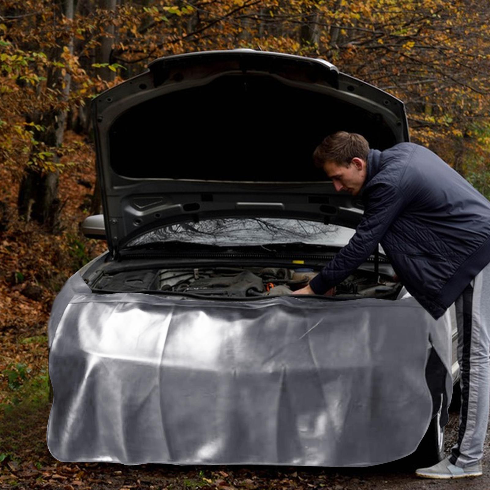 Leather Work For Car - 3 Pezzi di Coperture Protettive Pieghevoli