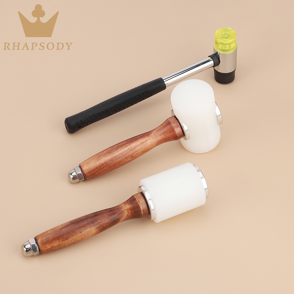 Leatherwork Tool Kit - Martello da intaglio artigianale in pelle