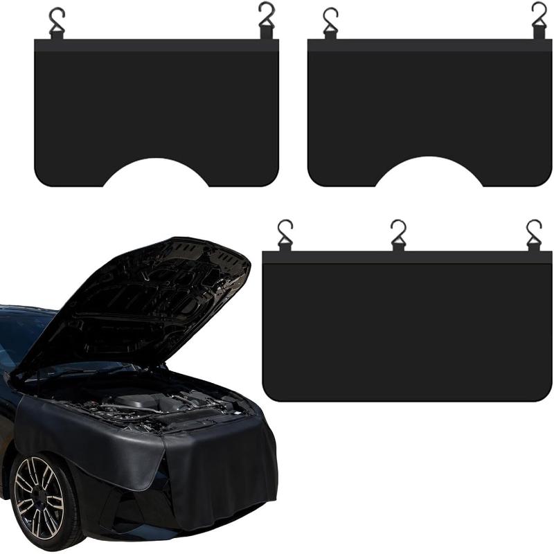 Leather Work For Car - Set di 3 Tappetini Magnetici in