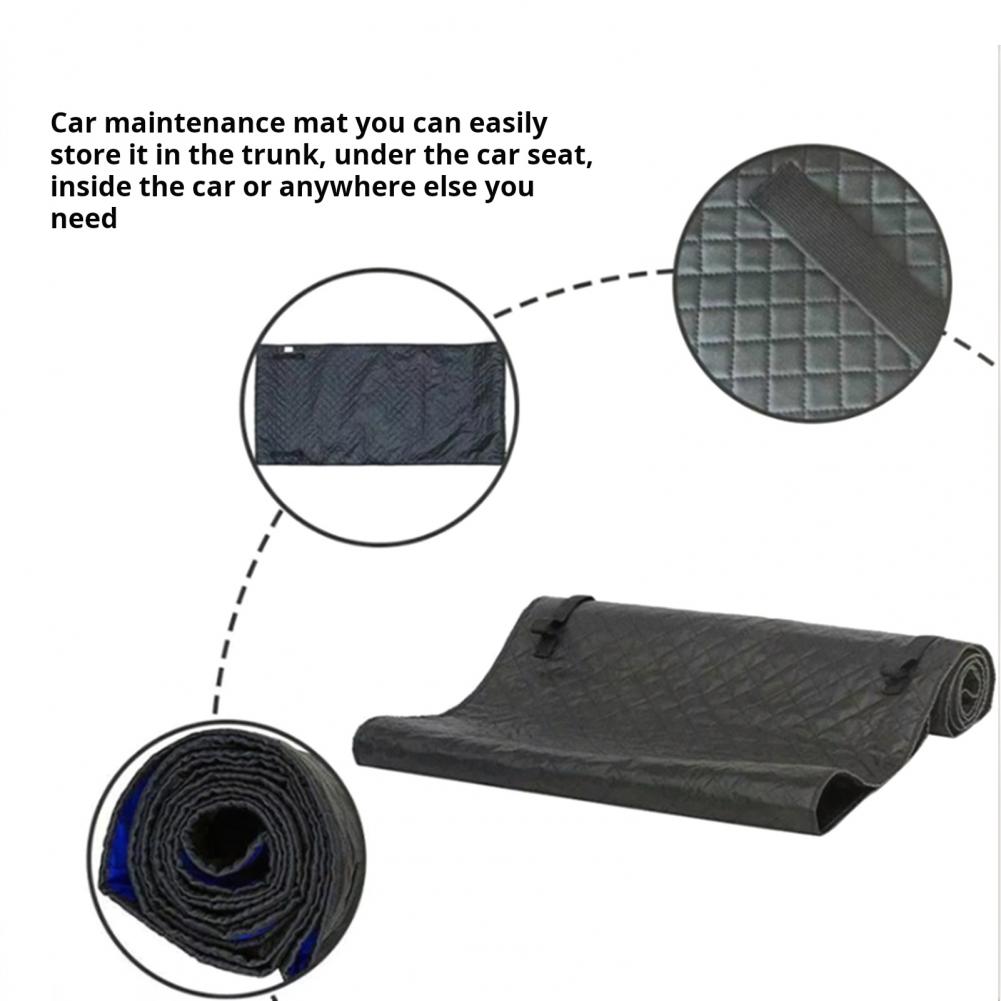 Leather Work For Car - Tappetino Creeper Leggero per Riparazione Auto,