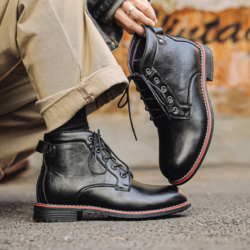 Leather Work Fabric - Scarpe in Pelle di Lusso Retrò