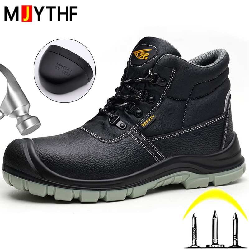 Leather Work Fabric - Scarpe Antinfortunistiche S3 Standard per Uomo,