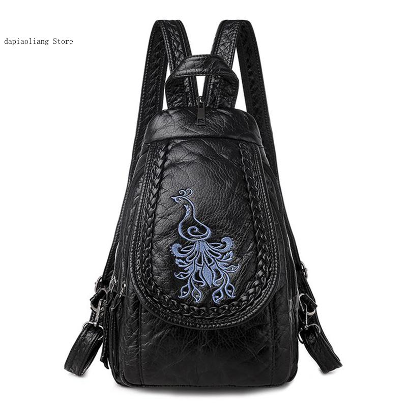 Leatherwork Letters - Borse a tracolla piccole da donna