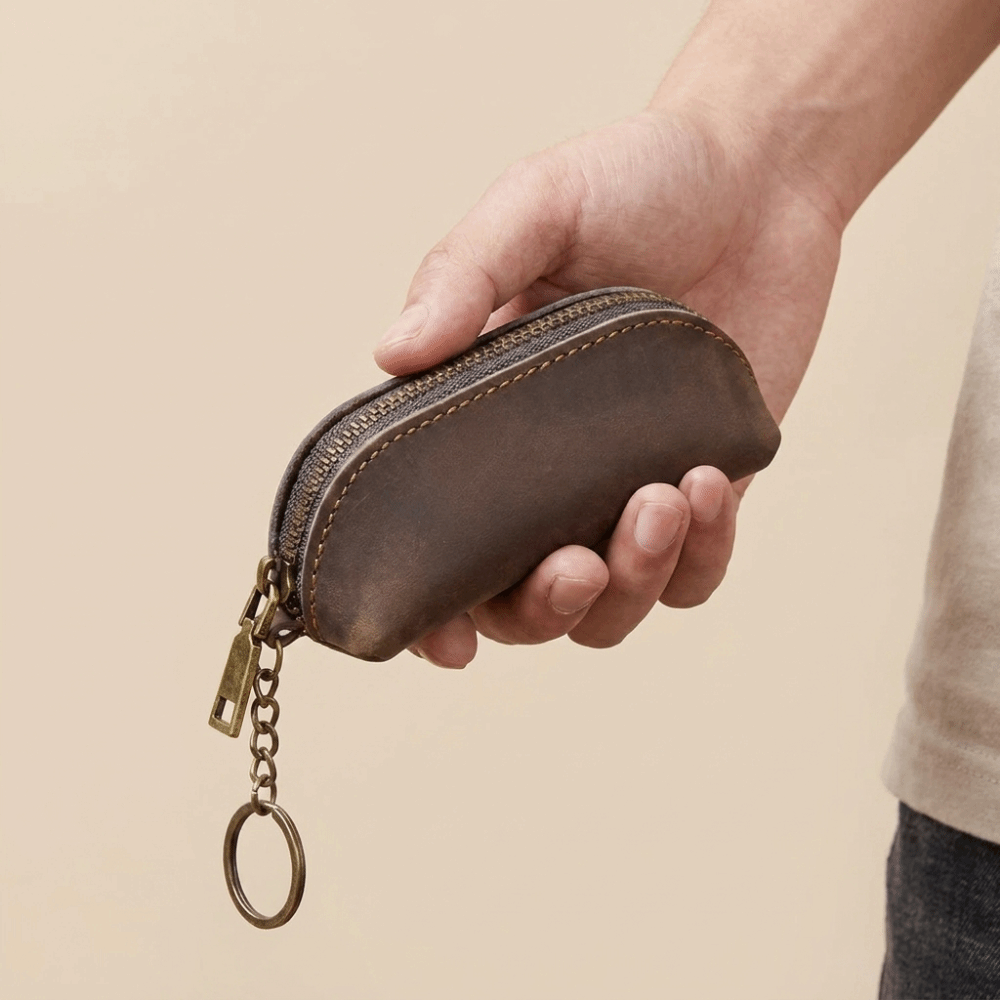 Portamonete in pelle mini retr - Leather Work For Car recensione e prezzo