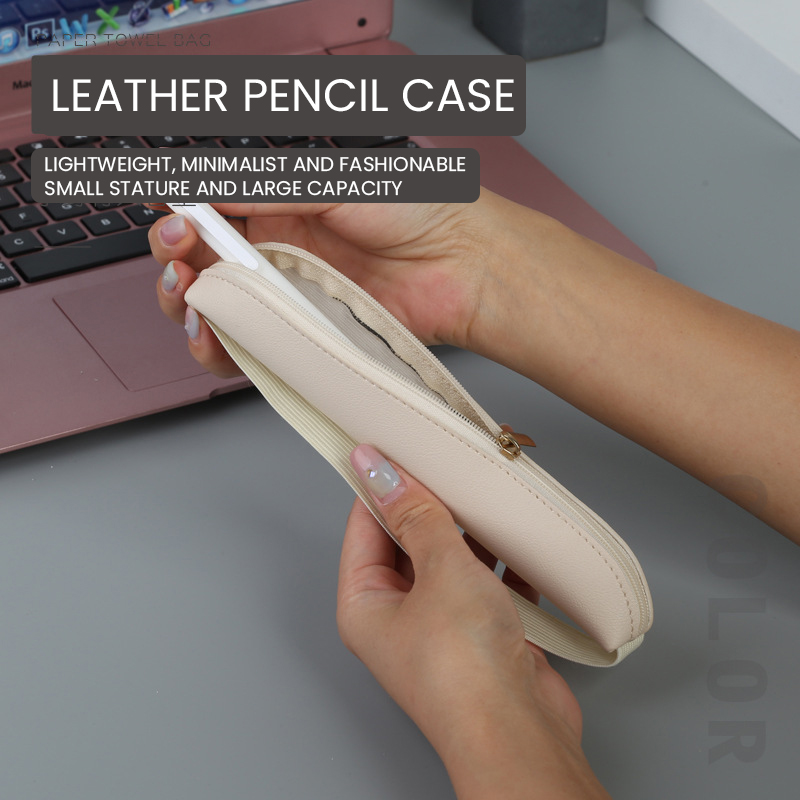 Portapenne in pelle Pu portape - Leather Work Notepad recensione e prezzo
