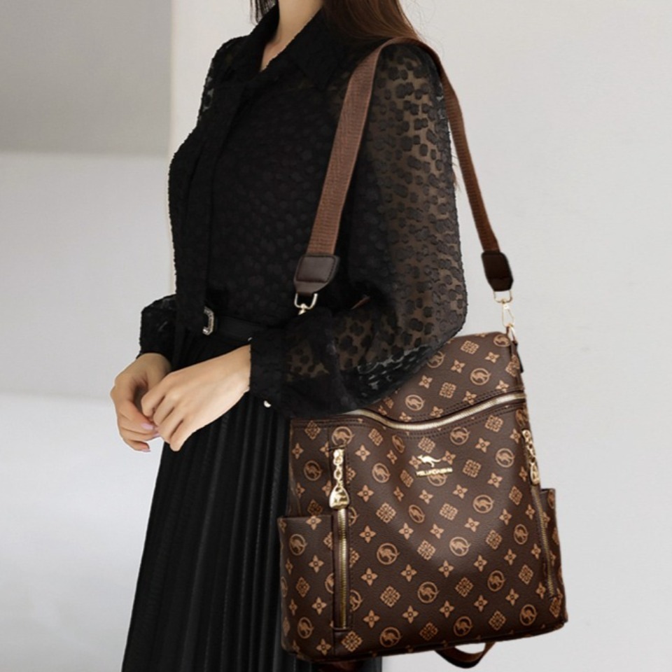 Zaino da scuola in morbida pel - Leatherwork Letters recensione e prezzo