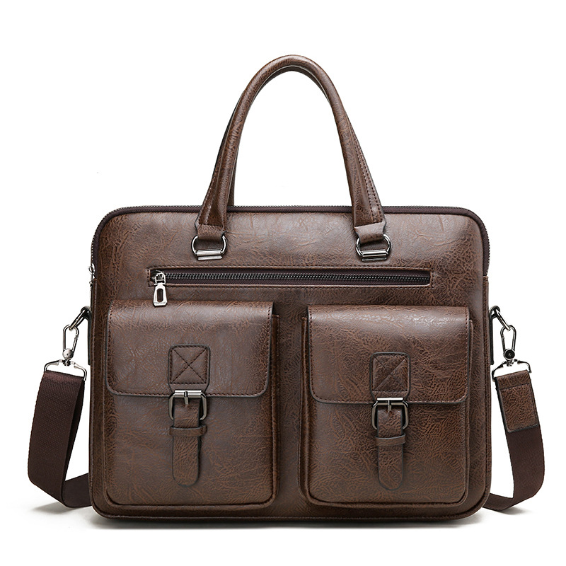 Borsa da uomo d'affari di marc - Leatherwork Letters recensione e prezzo