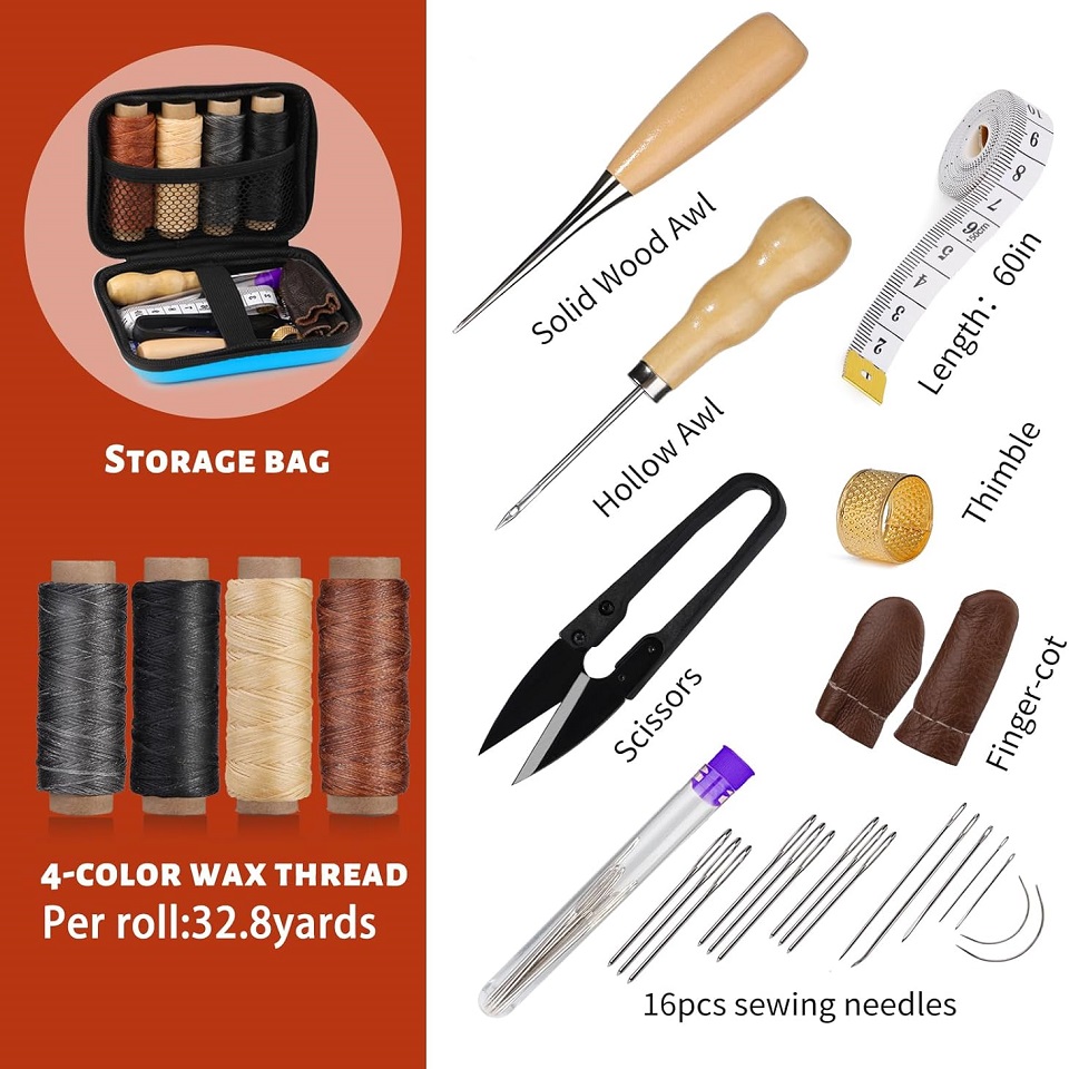 BUDDUR Kit di strumenti per cu - Leatherwork Tool Kit recensione e prezzo