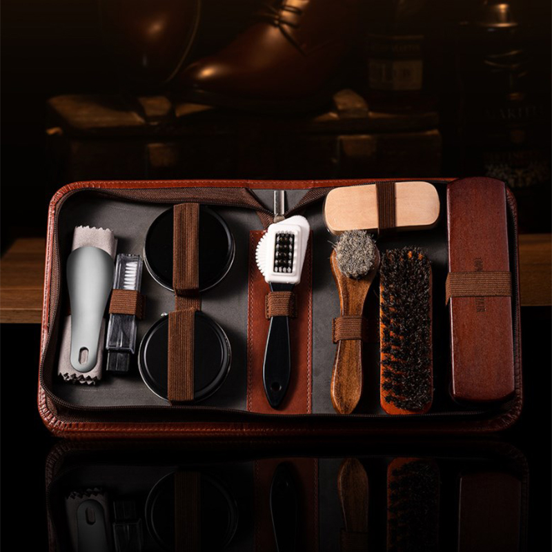 Set di spazzole per scarpe Hor - Leatherwork Tool Kit recensione e prezzo