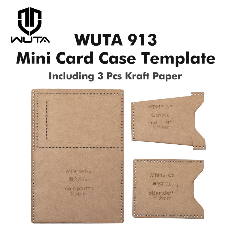 WUTA 913 Mini Card Case modell - Leatherwork Tool Kit recensione e prezzo