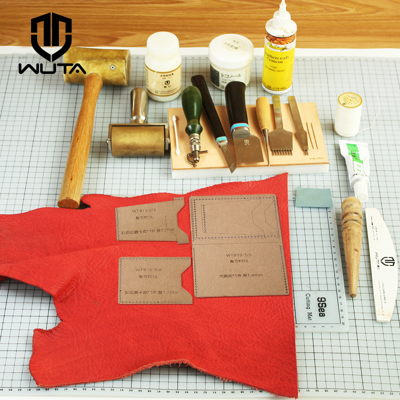 WUTA 913 Mini Card Case modell - Leatherwork Tool Kit recensione e prezzo