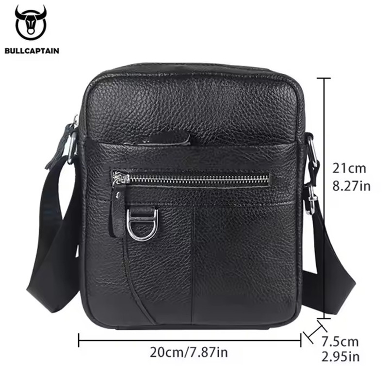 BULLCAPTAIN Borsa a tracolla i - Leatherwork Letters recensione e prezzo