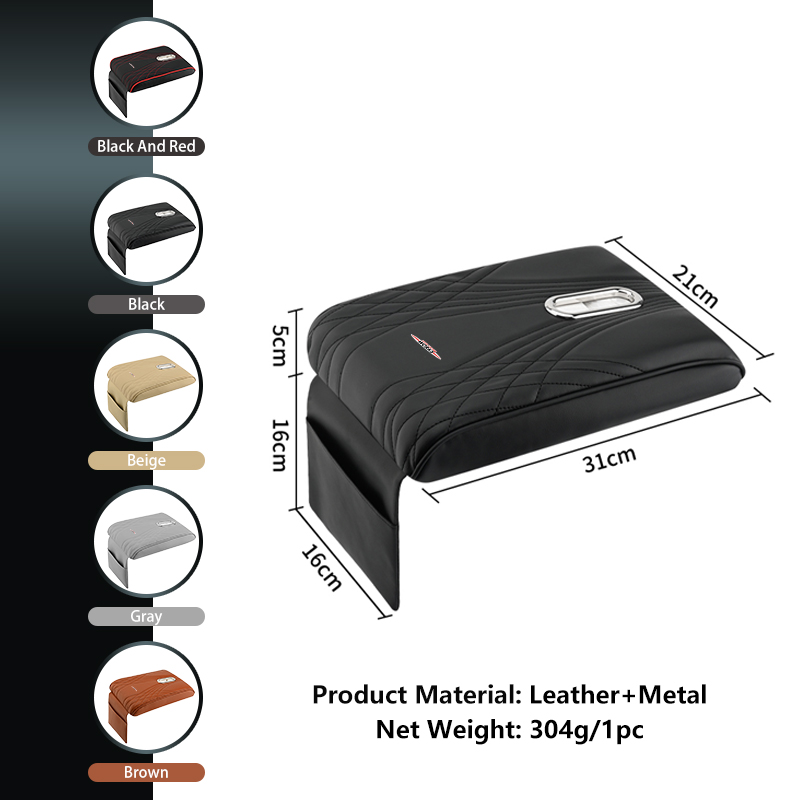 Scatola per bracciolo per auto - Leather Work For Car recensione e prezzo