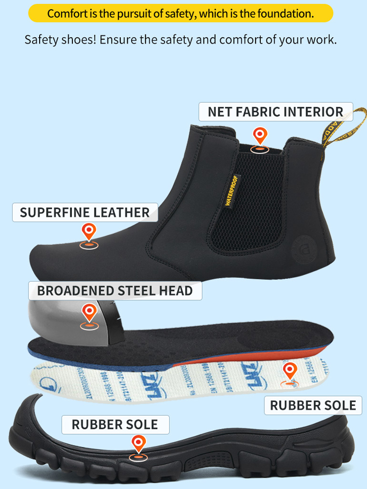 Stivali da lavoro impermeabili - Leather Work Fabric recensione e prezzo