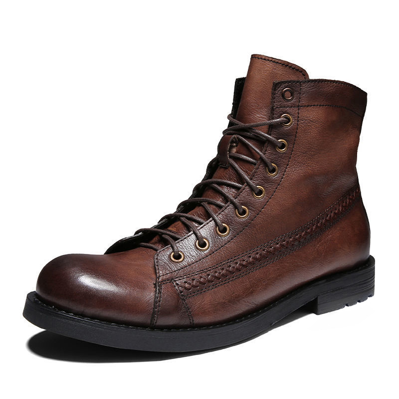 Stivali alla Caviglia da Uomo  - Leather Work Fabric recensione e prezzo