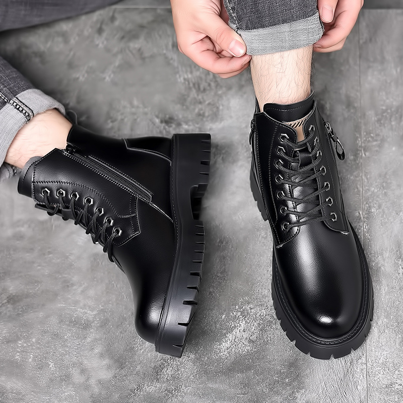 Stivali classici da uomo in ve - Leather Work Fabric recensione e prezzo