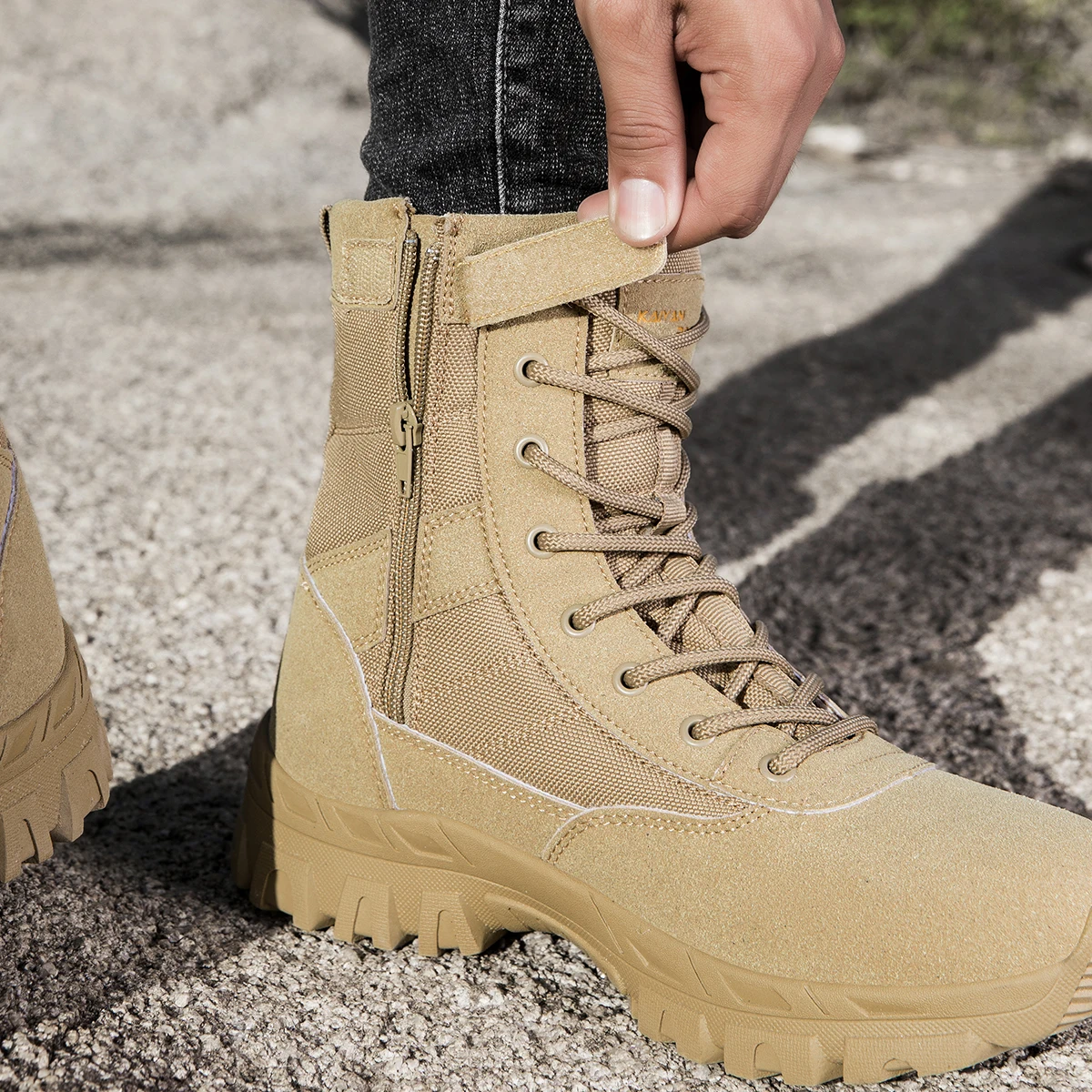 Scarpe da trekking all'aperto  - Leather Work Fabric recensione e prezzo