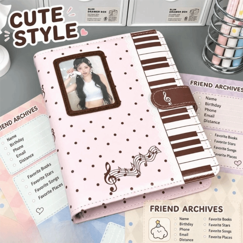 Quaderno ad anelli Ins Polka D - Leather Work Notepad recensione e prezzo