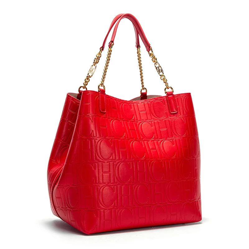 CHCH Borsa tote da donna 2024  - Leatherwork Letters recensione e prezzo