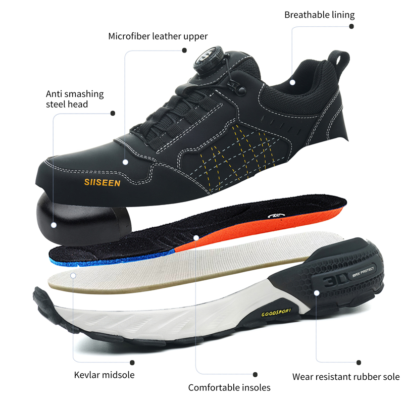 Scarpe antinfortunistiche in p - Leather Work Fabric recensione e prezzo