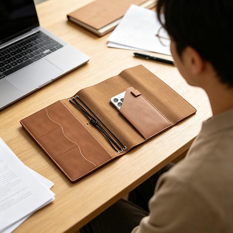 Organizer ricaricabile in pell - Leather Work Notepad recensione e prezzo